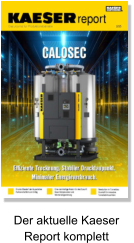 Der aktuelle Kaeser  Report komplett